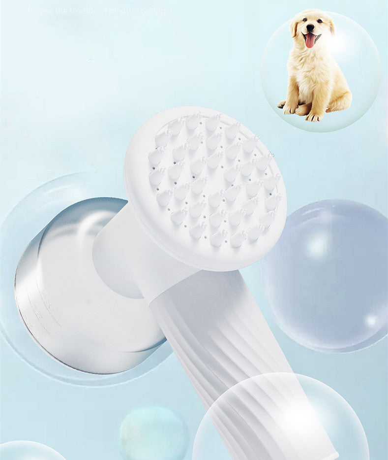 🧼 Automatic Foaming Pet Bath Brush