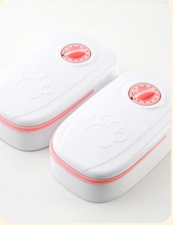 ๐พ Automatic Smart Pet Feeder with Timer & Stainless Steel Bowl