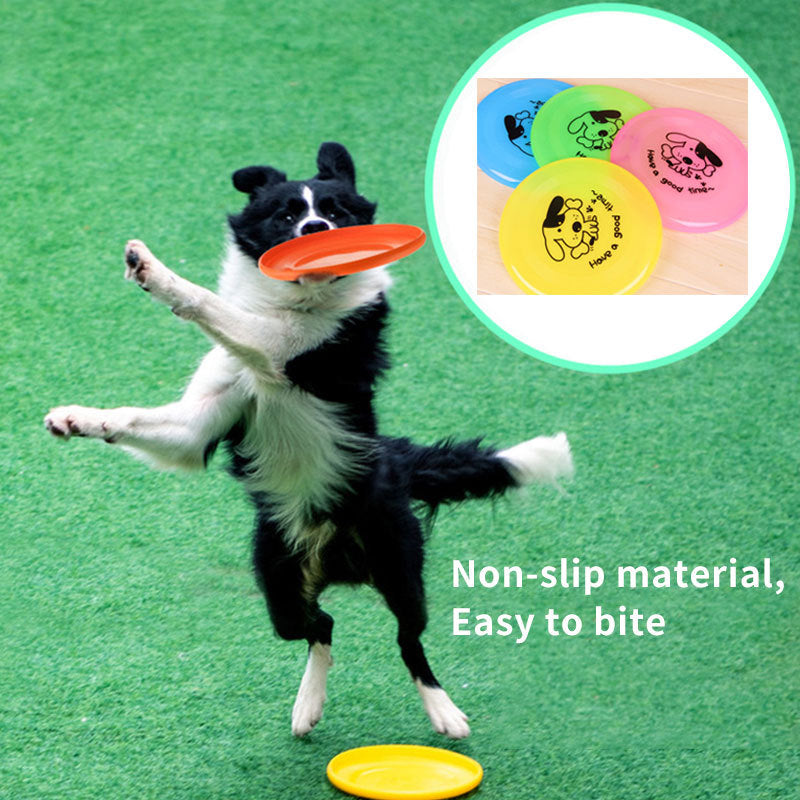 🛸 Silicone Flying Saucer Pet Toy –