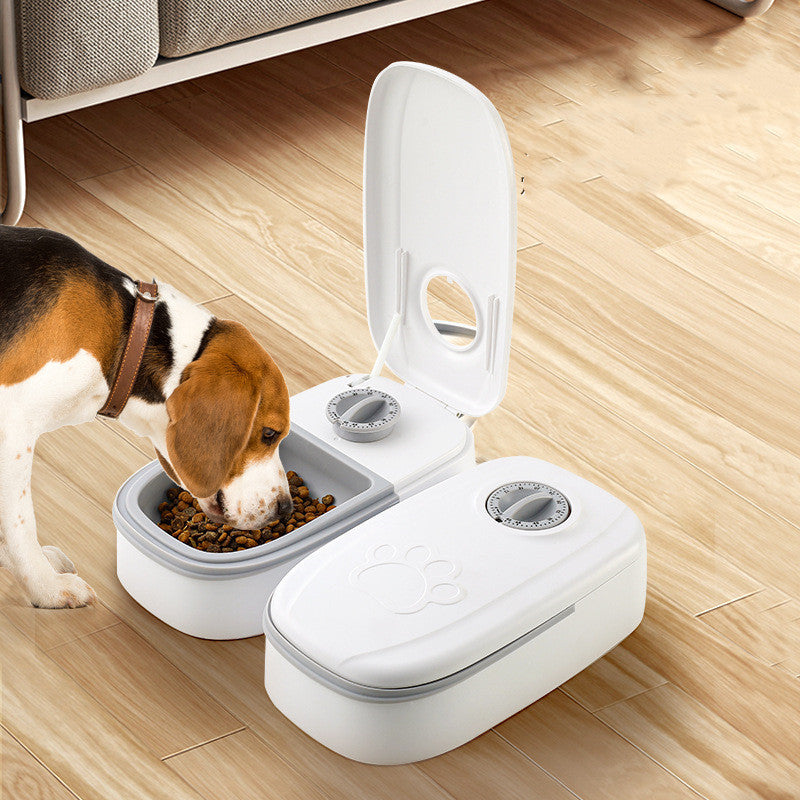 ๐พ Automatic Smart Pet Feeder with Timer & Stainless Steel Bowl