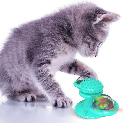 🌀 New Windmill Cat Toy –