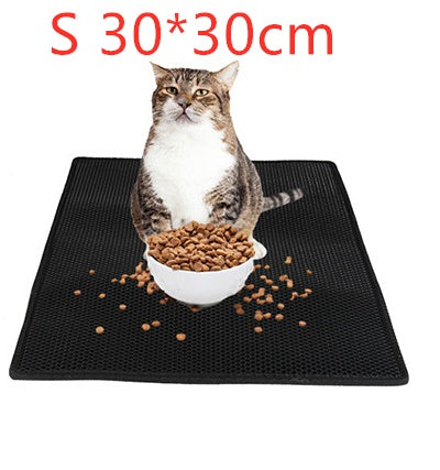 🐾 Beehive Cat Litter Mat