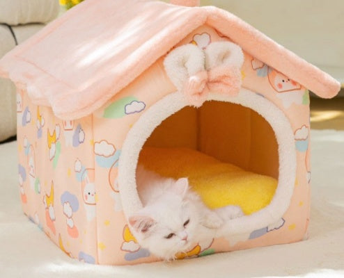 🐾 Self-Warming Pet Nest