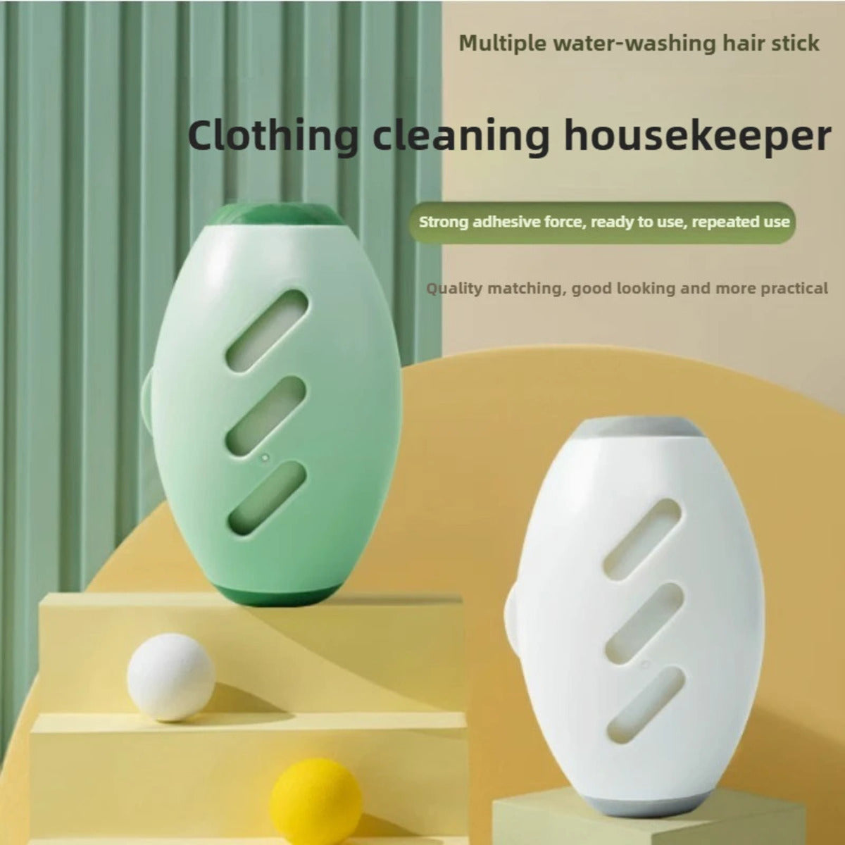 🧽 Reusable Lint Roller Ball –