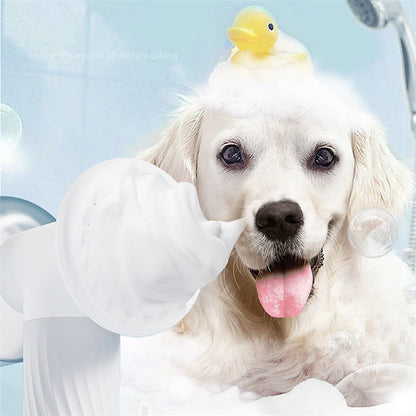 🧼 Automatic Foaming Pet Bath Brush