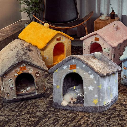 🐾 Self-Warming Pet Nest
