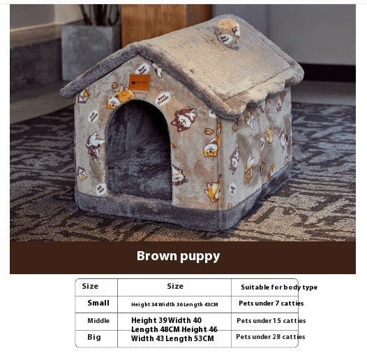 🐾 Self-Warming Pet Nest