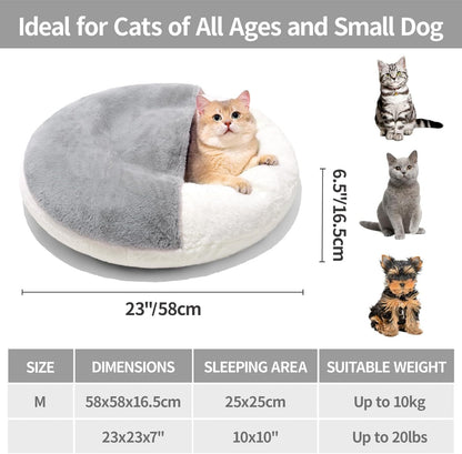 🐱 MEWOOFUN Hooded Cat Sofa Bed