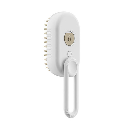 🐾 3-in-1 Electric Steam Pet Brush –