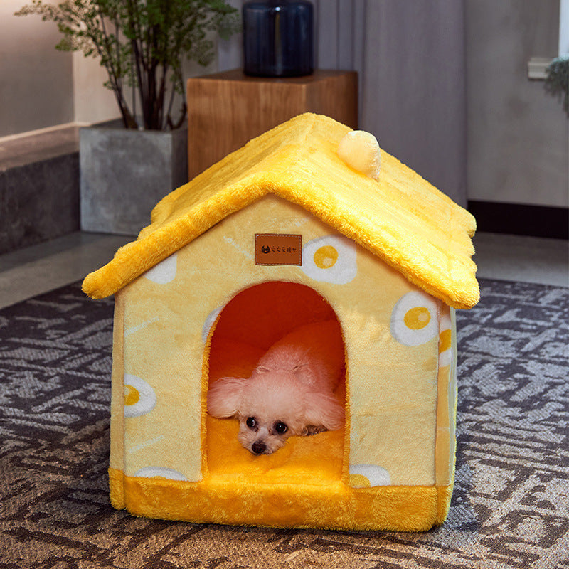 🐾 Self-Warming Pet Nest