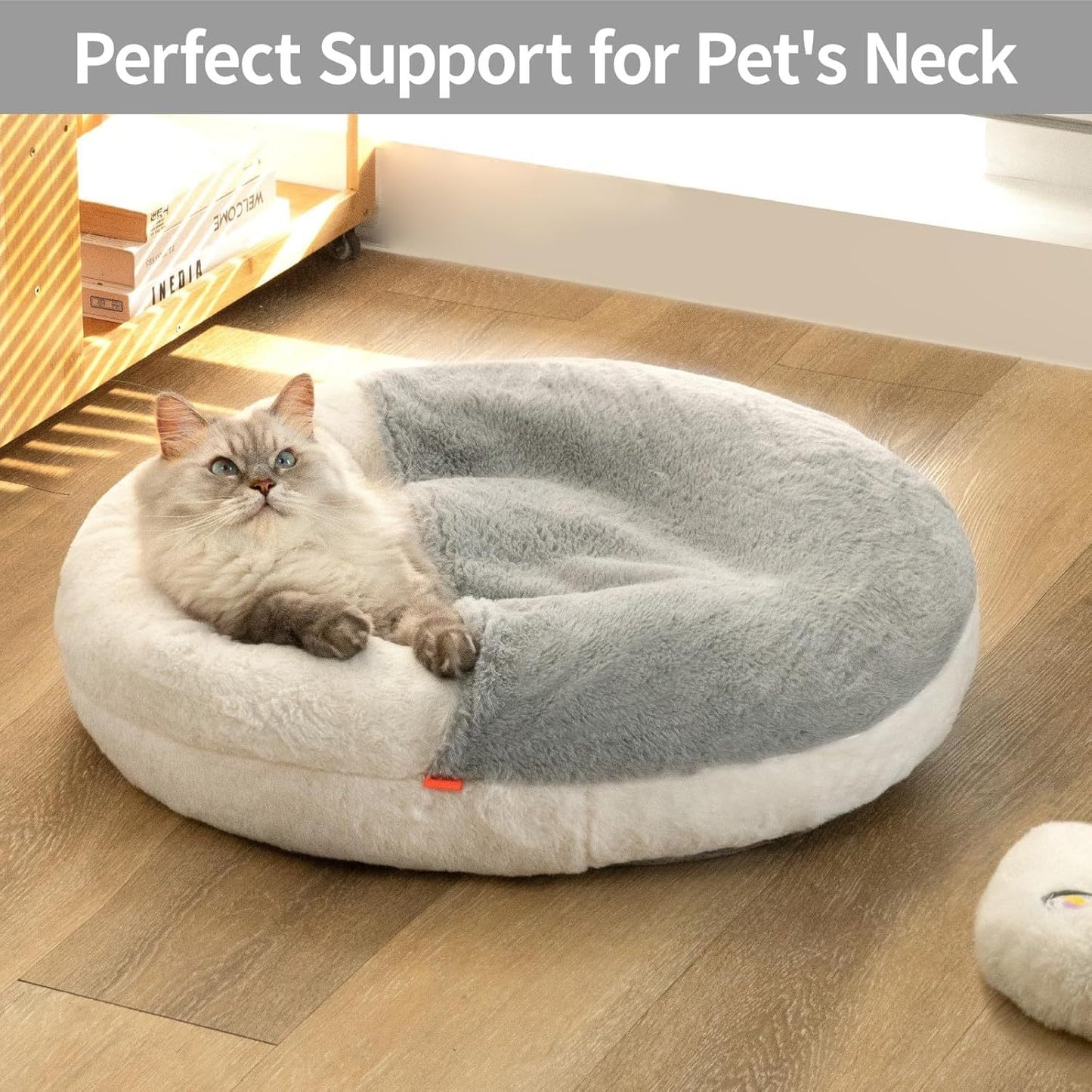 🐱 MEWOOFUN Hooded Cat Sofa Bed