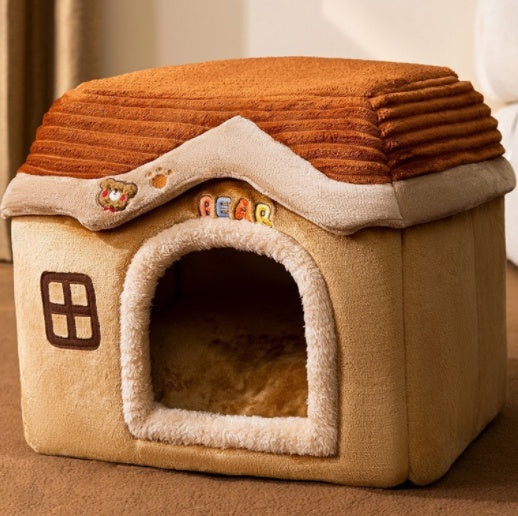 🐾 Self-Warming Pet Nest