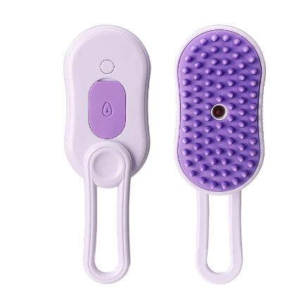 🐾 3-in-1 Electric Steam Pet Brush –